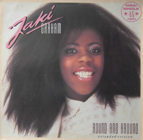 Jaki Graham : Round And Around (Extended Version) (12", Maxi)