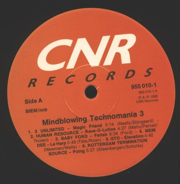 Various : Mindblowing Technomania 3 - Dancemania - (LP, Comp)