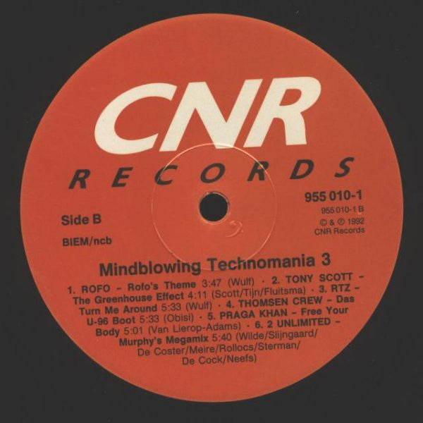 Various : Mindblowing Technomania 3 - Dancemania - (LP, Comp)