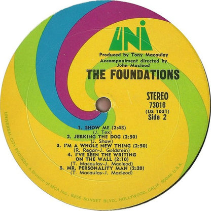 The Foundations : Baby, Now That I've Found You (LP, Album)