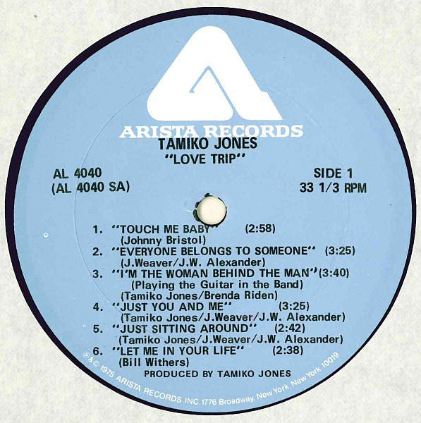 Tamiko Jones : Love Trip (LP, Album)