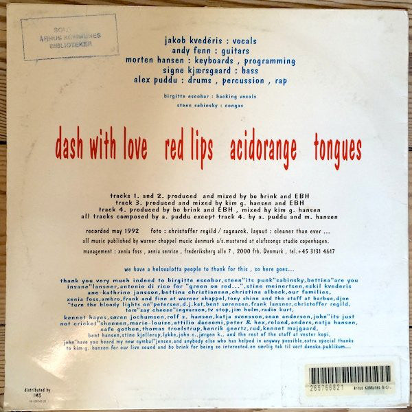 Excess Bleeding Heart : Acidorange (12")