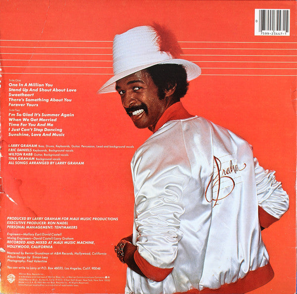 Larry Graham : One In A Million You (LP, Album, Win)