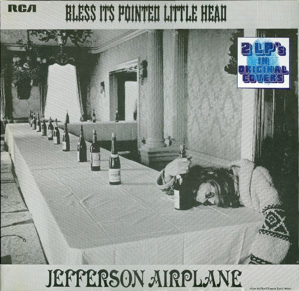 Jefferson Airplane : Bless Its Pointed Little Head / Takes Off (LP, Album, RE + LP, Album, RE + Comp, RE)