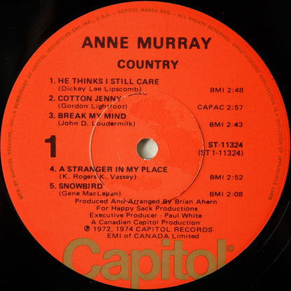 Anne Murray : Country (LP, Comp)