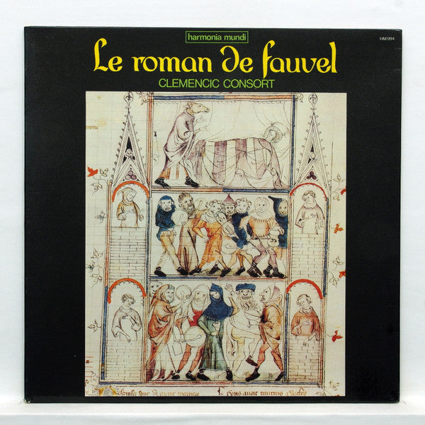 Clemencic Consort : Le Roman De Fauvel (LP, Gat)