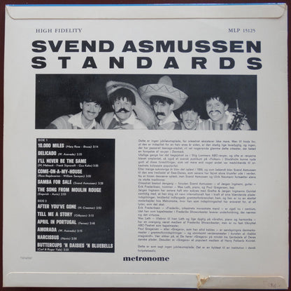 Svend Asmussens Orkester : Svend Asmussen Standards (LP, Comp)