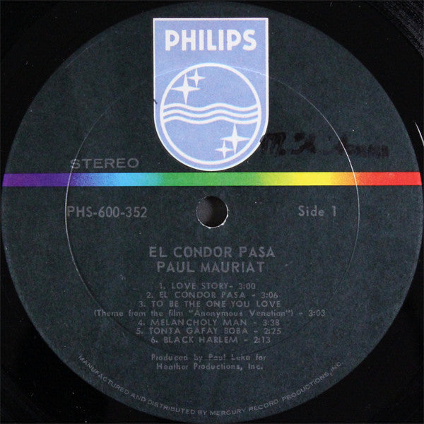 Paul Mauriat And His Orchestra : El Condor Pasa (LP, Album)