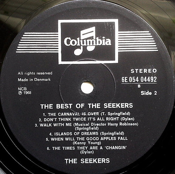 The Seekers : The Best Of (LP, Comp)