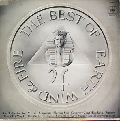 Earth, Wind & Fire : The Best Of Earth Wind & Fire Vol. I (LP, Comp)