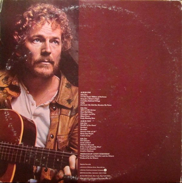 Gordon Lightfoot : Gord's Gold (2xLP, Comp, Pit)