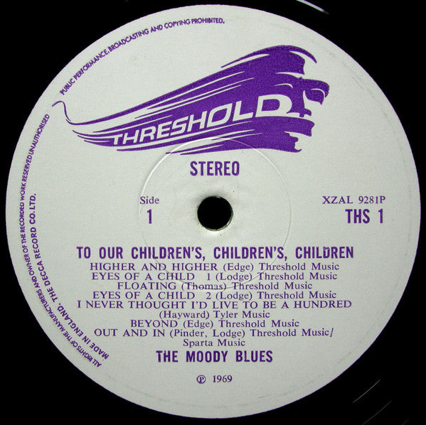 The Moody Blues : To Our Children's Children's Children (LP, Album, Gat)