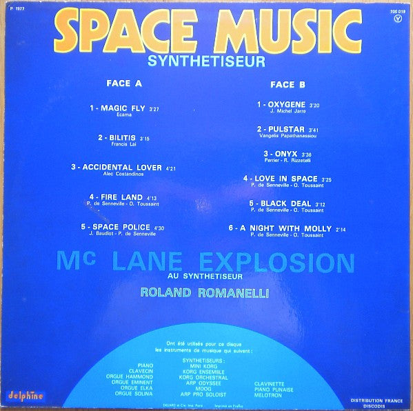Mc Lane Explosion : Space Music (LP)
