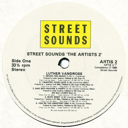 Various : The Artists Volume Two (2xLP, Comp)