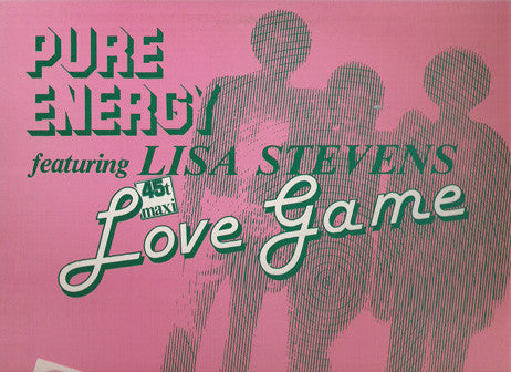 Pure Energy Featuring Lisa Stevens : Love Game (12", Maxi)