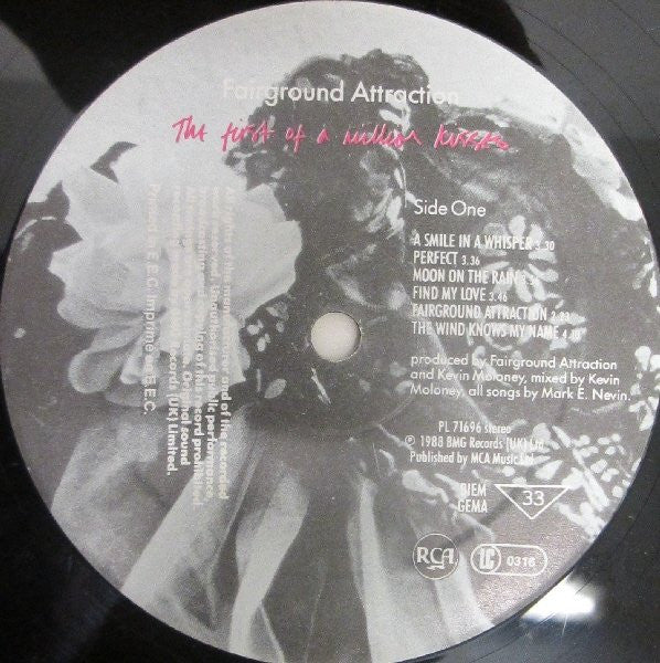 Fairground Attraction : The First Of A Million Kisses (LP, Album)