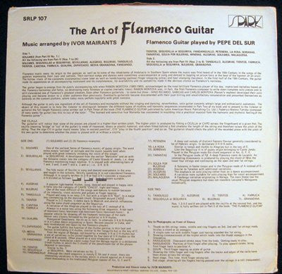 Paco Peña : The Art Of Flamenco Guitar  (LP, Mon)