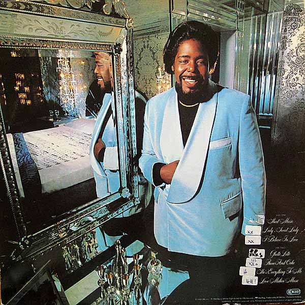 Barry White : Barry White's Sheet Music (LP, Album)