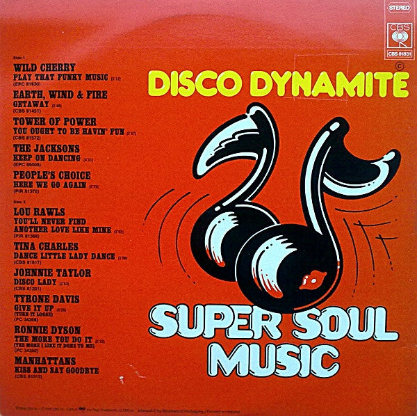 Various : Disco Dynamite - Super Soul Music (LP, Comp, Gat)