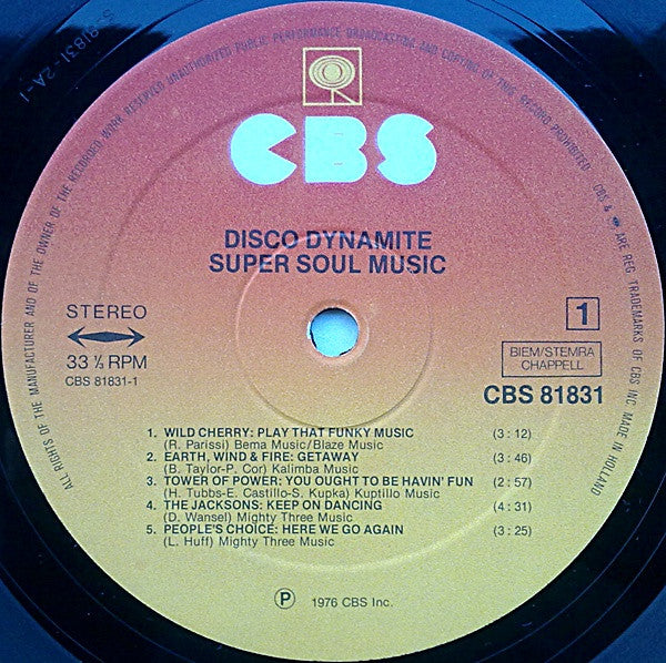 Various : Disco Dynamite - Super Soul Music (LP, Comp, Gat)