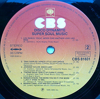 Various : Disco Dynamite - Super Soul Music (LP, Comp, Gat)