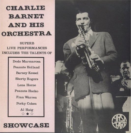 Charlie Barnet And His Orchestra : Showcase (LP, Comp, Mono)