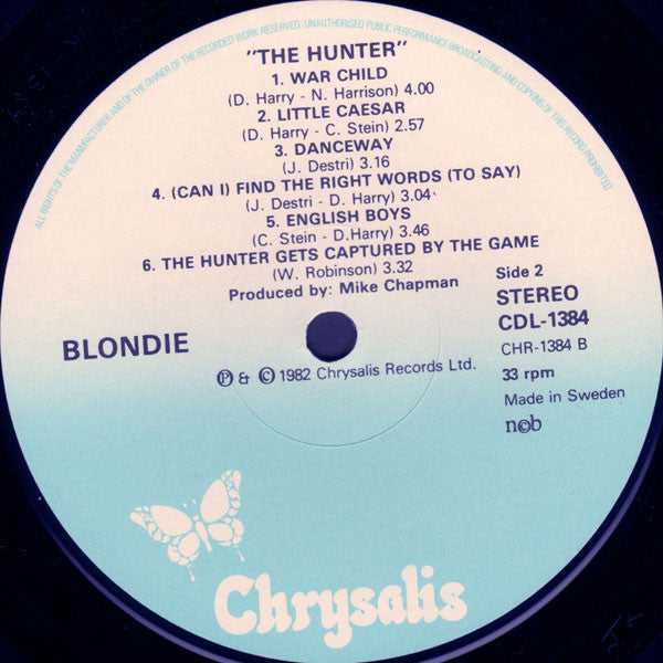 Blondie : The Hunter (LP, Album)