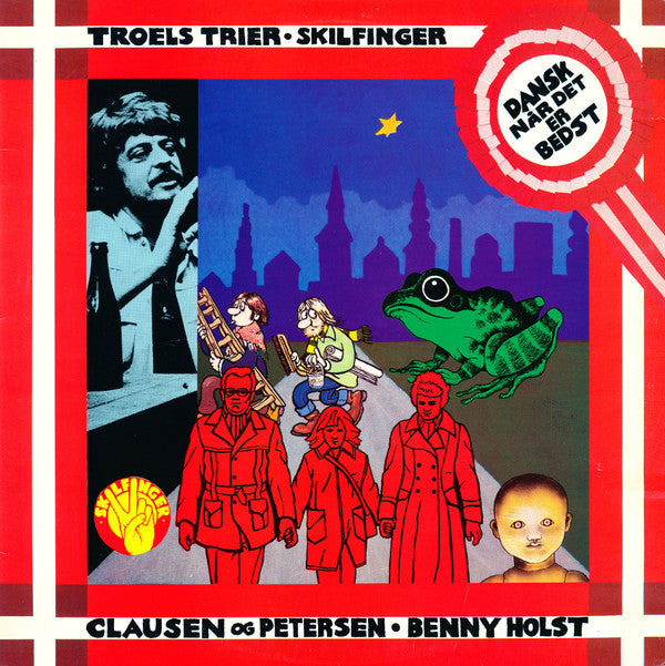 Various : Dansk Når Det Er Bedst (LP, Comp)