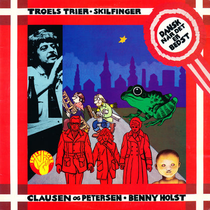 Various : Dansk Når Det Er Bedst (LP, Comp)