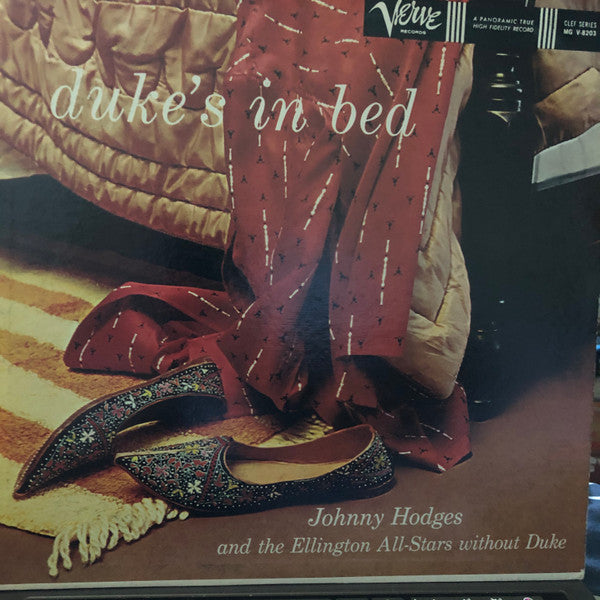 Johnny Hodges And  The Ellington All-Stars Without Duke : Duke's In Bed (LP, Album, Mono, RE)