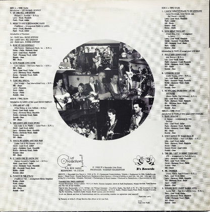 Larry Stephenson & Mark Newton (2) : Live At Mr. B's (2xLP, Album)