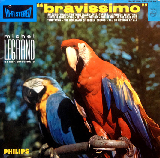 Michel Legrand Et Son Ensemble : Bravissimo (LP, Album)