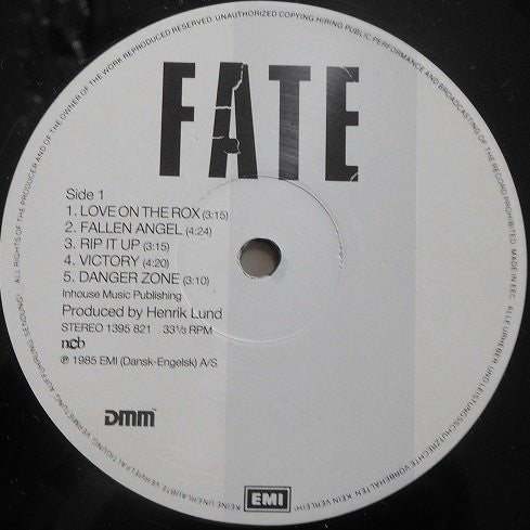 Fate (5) : Fate (LP, Album)