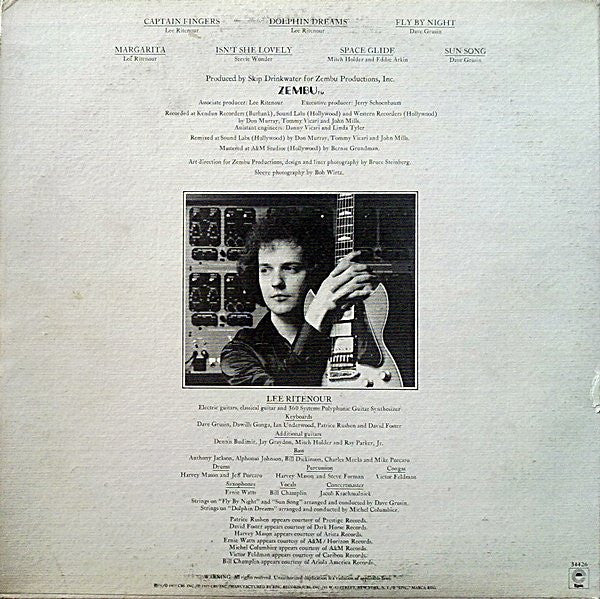 Lee Ritenour : Captain Fingers (LP, Album, RE, Ter)