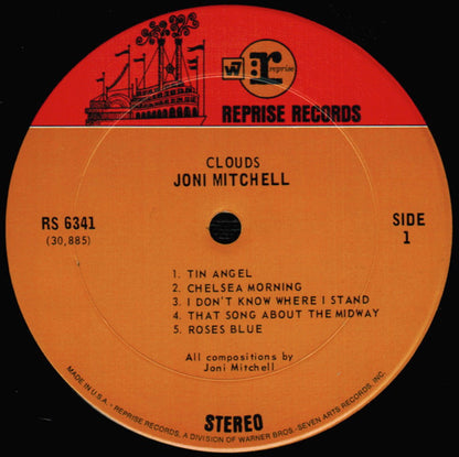 Joni Mitchell : Clouds (LP, Album, Pit)