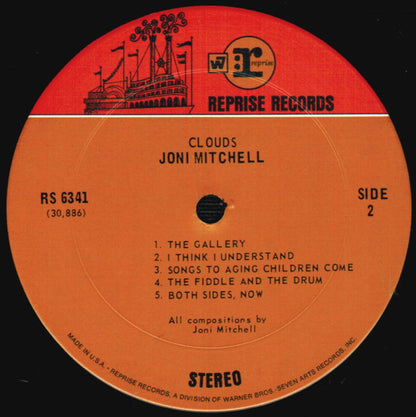 Joni Mitchell : Clouds (LP, Album, Pit)