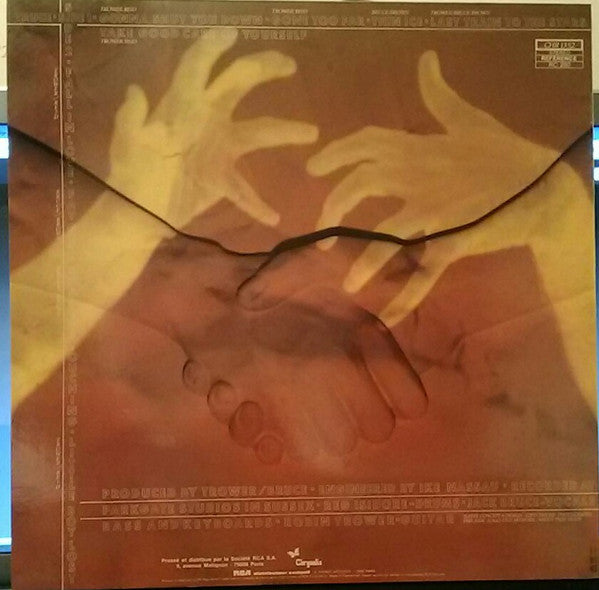 Robin Trower / Jack Bruce : Truce (LP, Album)