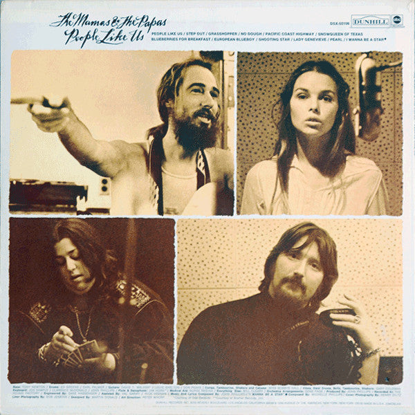 The Mamas & The Papas : People Like Us (LP, Album, Sup)