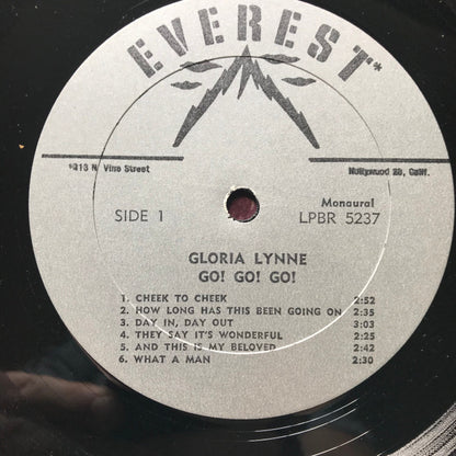 Gloria Lynne : Go! Go! Go! (LP, Mono)