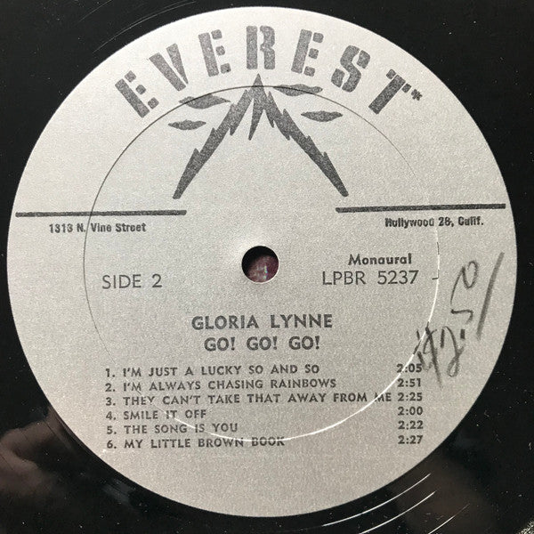 Gloria Lynne : Go! Go! Go! (LP, Mono)