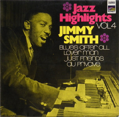 Jimmy Smith : Jazz Highlights Vol.4 (LP, Album, RE)