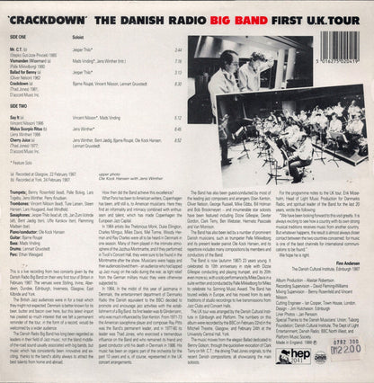 Danish Radio Big Band : Crackdown - First U.K. Tour (LP, Album)