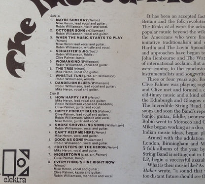 The Incredible String Band : The Incredible String Band (LP, Album)