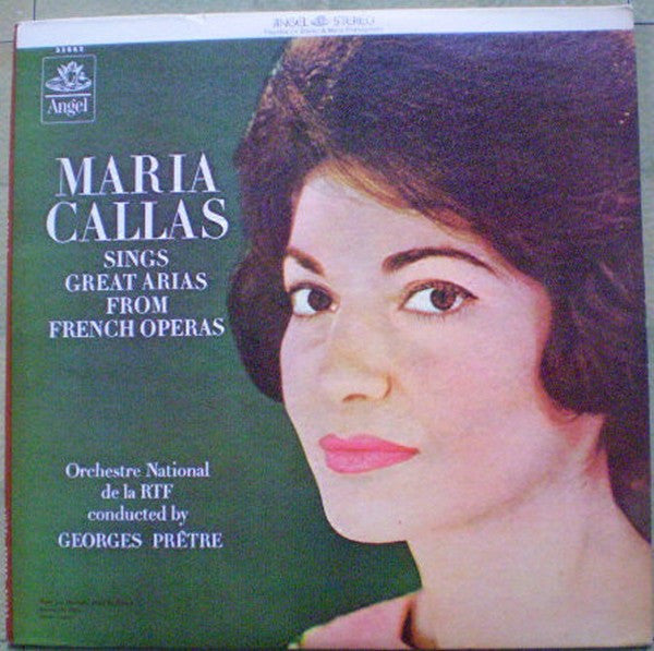 Maria Callas - Orchestre National De France Conducted By Georges Prêtre : Maria Callas Sings Great Arias From French Operas (LP)