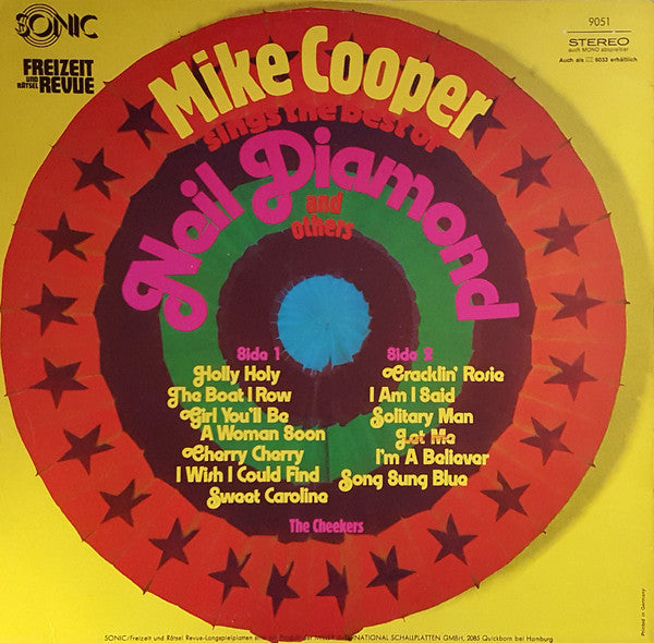 Mike Cooper (24), The Cheekers : Mike Cooper Sings The Best Of Neil Diamond And Others (LP)