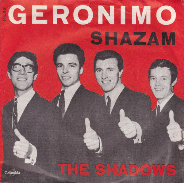 The Shadows : Geronimo (7", Single)