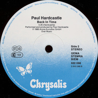 Paul Hardcastle : Just For Money (Extended Version) (12", Maxi, M/Print)