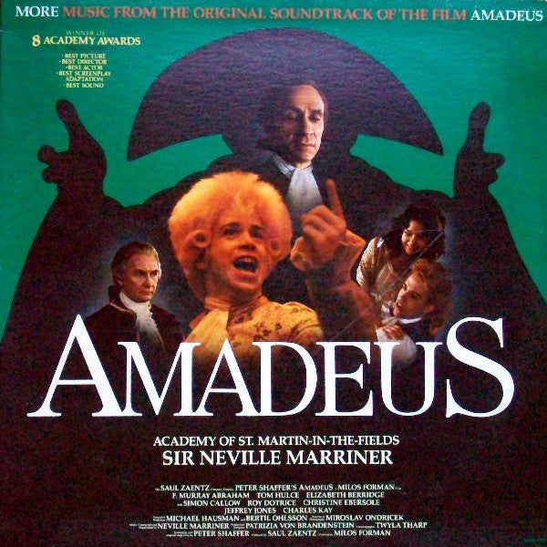 Sir Neville Marriner, The Academy Of St. Martin-in-the-Fields : Amadeus (More Music From The Original Soundtrack Of The Film) (LP, Gat)