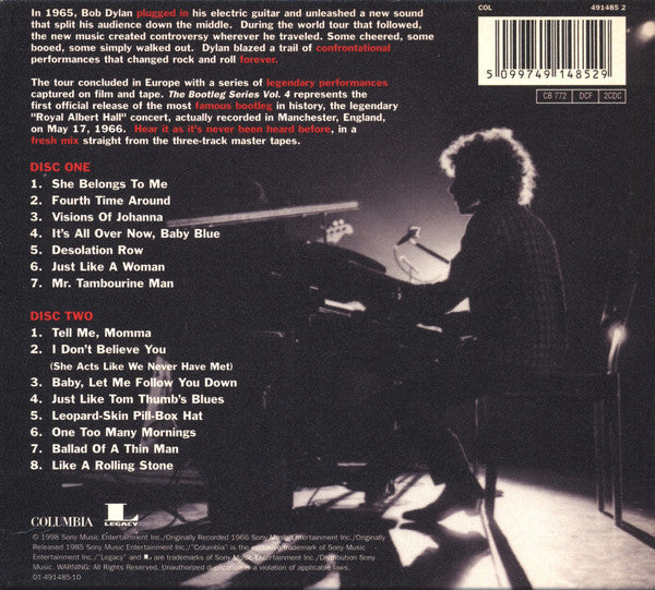 Bob Dylan : Live 1966 (The "Royal Albert Hall" Concert) (2xCD, Album)