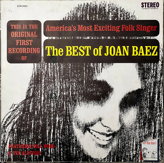 Joan Baez : The Best Of Joan Baez (LP, Comp, RE)